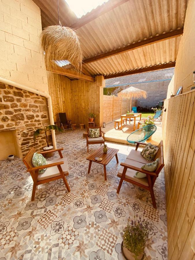 Вілла Gite « Le Patio » Montfarville Екстер'єр фото